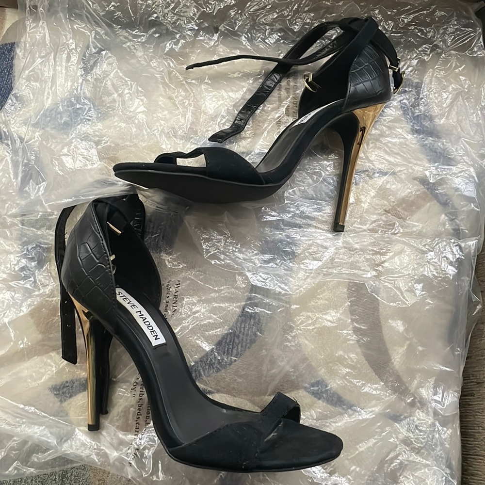 Black heels